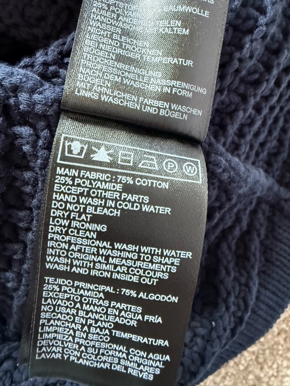 bash gaspard cardigan marine - Picture 7 of 7